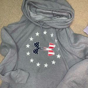 Under Armour cow neck hoodie